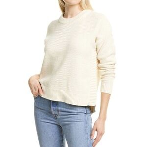 Madewell Pickford Knit Cream Pullover Sweater - Size XS